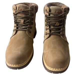 COTTIMO Women's Beige Snow Hiking Winter Boots Size 6